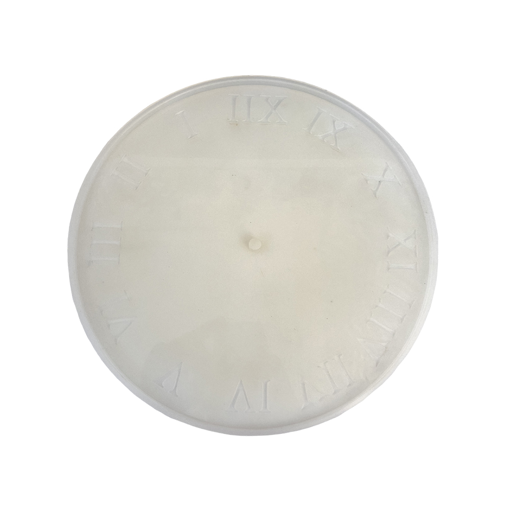 Resin Silicone Mould 10 Inch Roman Number Clock Mould Depth 5mm